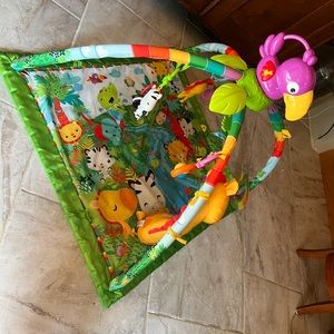 Jungle Tummy Time mat
